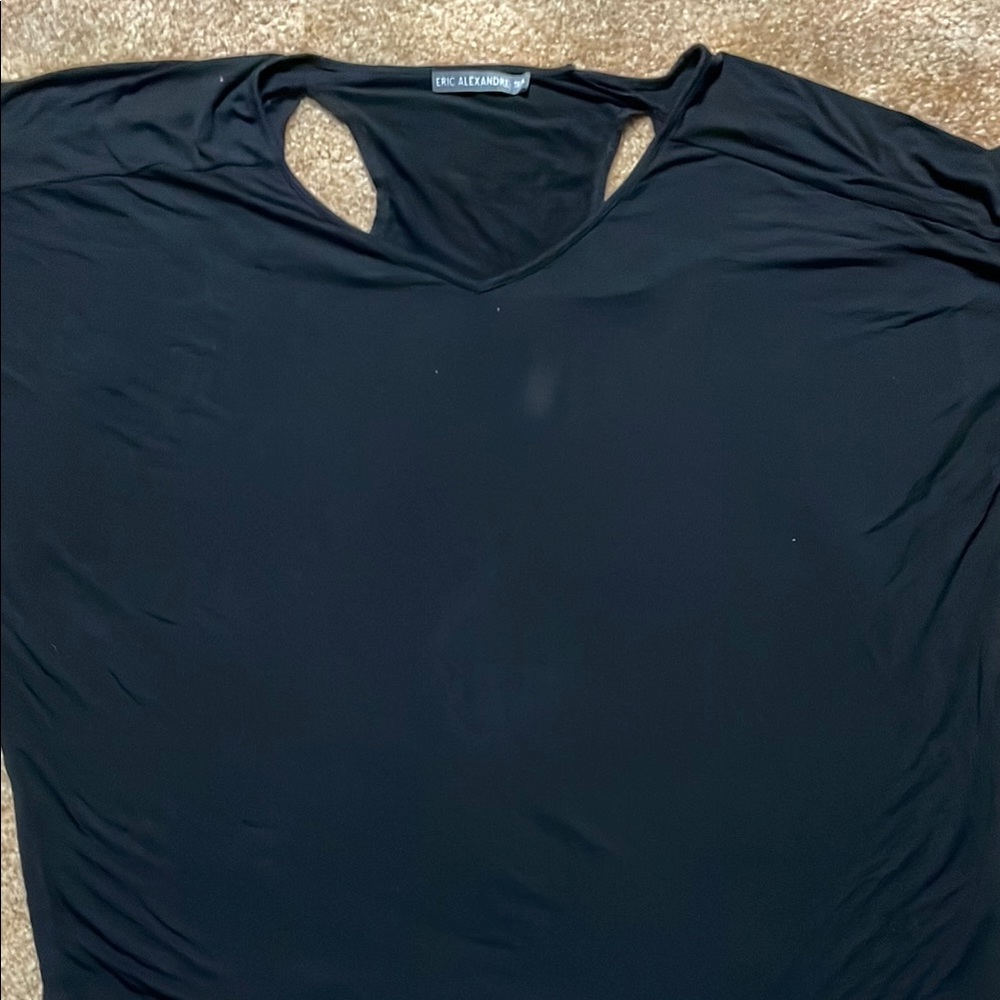 Black Short Sleeve Women's super soft xl